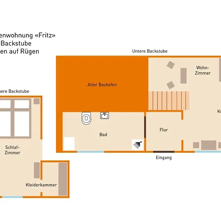 Apartmán Alte Baeckerei Gnade Auf Ruegen